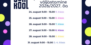 õpikute ja töövihikute väljastamine (1)